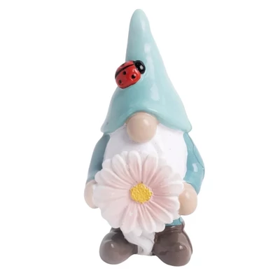 Türkiz sapis manó virággal, poly Türkiz sapis manó virággal, poly