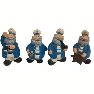 Tengerészkapitány figura - 1db