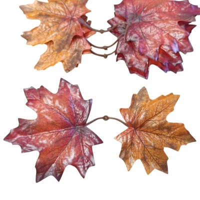 Őszi falevelek, dupla  bordó-vérnarancs Őszi falevelek, dupla  bordó-vérnarancs