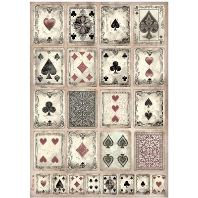 Rizspapír A4 - Master of magic cards