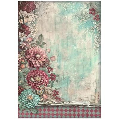 Rizspapír A4 - Master of magic peony