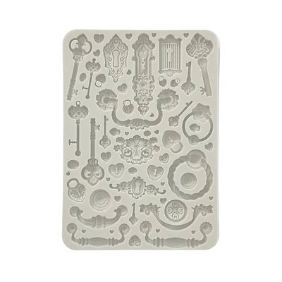 Szilikon öntőforma A/5 - Kulcsok