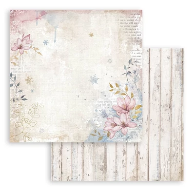 Kétoldalas scrapbook papír 30,5X30,5cm - Happiness dewdrops flower corner Kétoldalas scrapbook papír 30,5X30,5cm - Happiness dewdrops flower corner