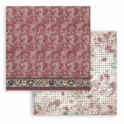 Kétoldalas scrapbook papír 30,5X30,5cm - Master of magic Burgundy tapestry Kétoldalas scrapbook papír 30,5X30,5cm - Master of magic Burgundy tapestry