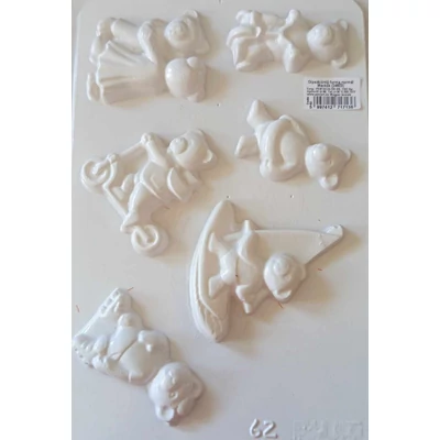 Gipszkiöntő - macik