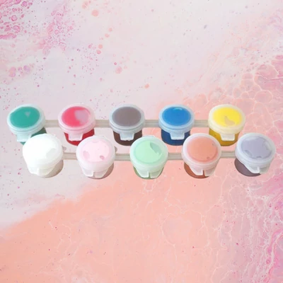 Akrilfesték készlet gyerekeknek - 10x5 ml, Junior