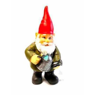 Kertész manó locsolókannával,poly