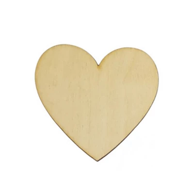 Fafigura - Szív 7cm