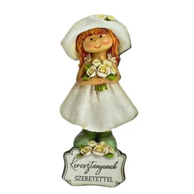  Nyomtatott dekorkarton - Keresztanyunak szeretettel