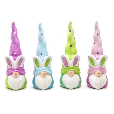 Nyuszi manócska, csúcsos sapis - 1db Nyuszi manócska, csúcsos sapis - 1db