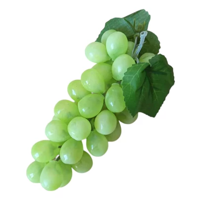 Szőlő dekoráció, 15cm - zöld
