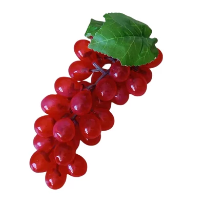 Szőlő dekoráció, 15cm - rosé