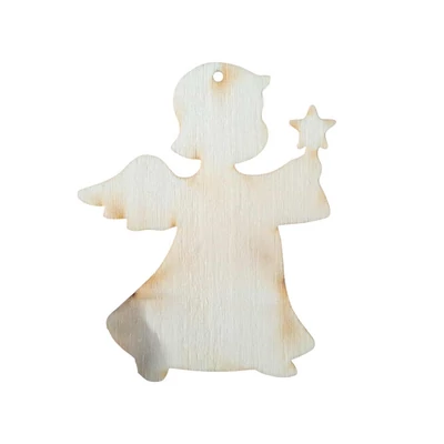 Natúr fa - Angyal csillaggal