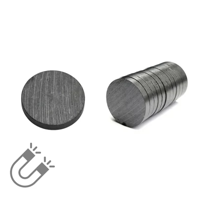 Mágneskorong, 2,2cm, 10db/csomag