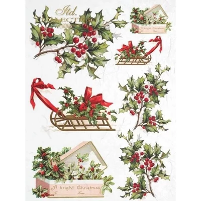 Rizspapír A4 - szánkó