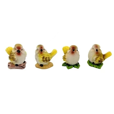 Sárga madárka figura - 1 db