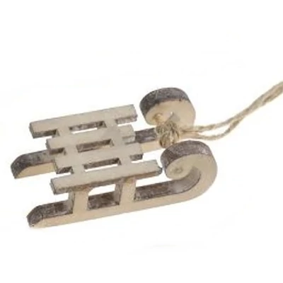 Szánkó kicsi 5cm - natúr