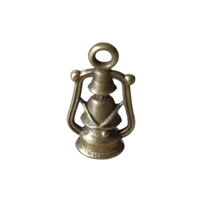 Fém mini lámpás, antik