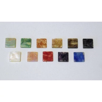 Mozaik gyöngyház 1x1 cm  Mozaik gyöngyház 1x1 cm