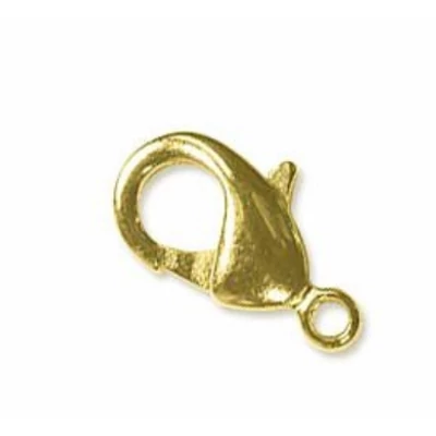 Kapocs - delfin - arany színű