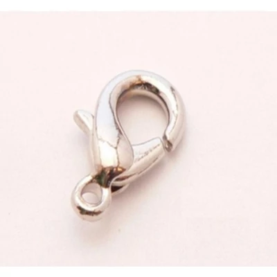 Kapocs - delfin - ezüst színű