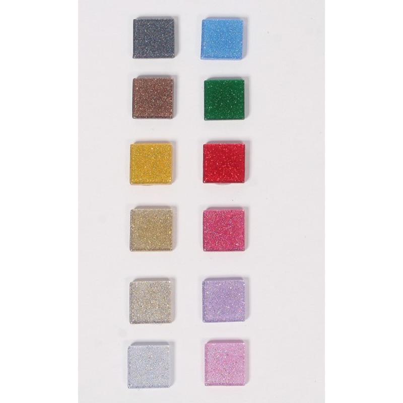Mozaik, csillámos 0,5 cm x 0,5 cm 15g