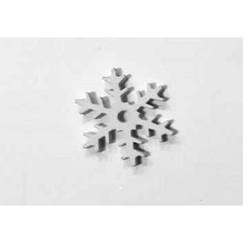 Hókristály fafigura, fehér 5,5cm