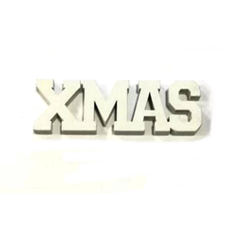 Xmas felirat fehér 7cm