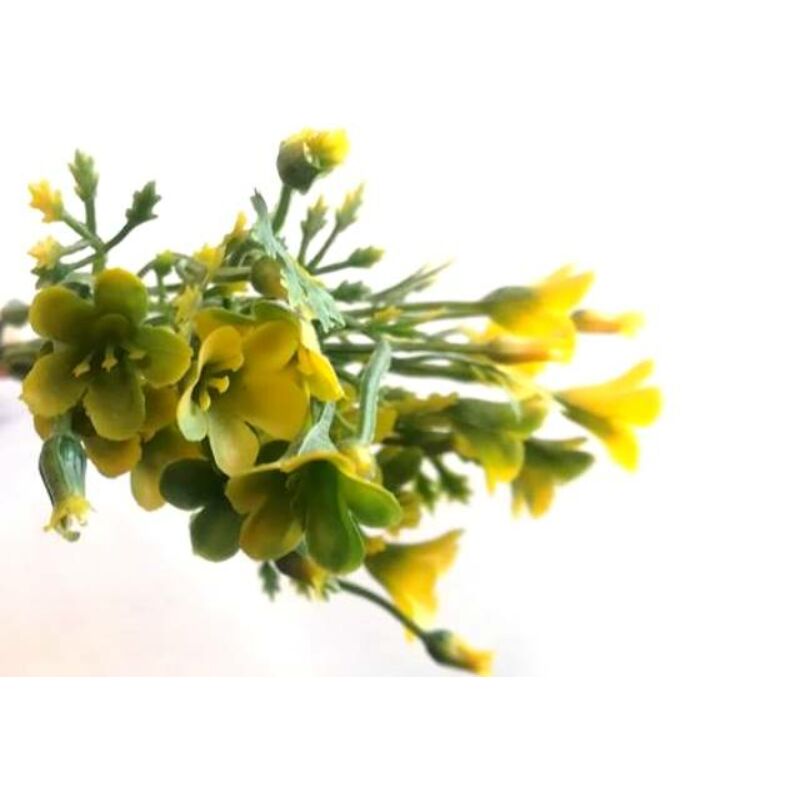 Mini apró virág csokor sárga, 14cm