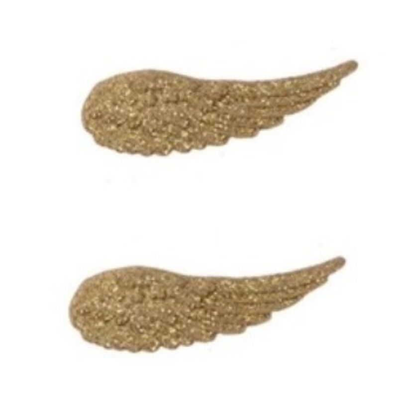 Angyal szárny öntapadós poly arany 2 db/cs.