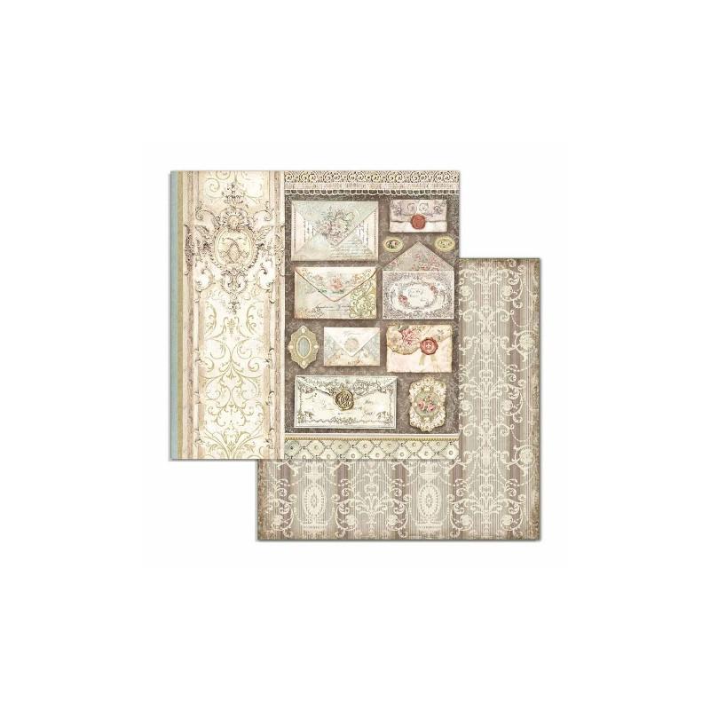 Scrapbook papírtömb 30x30 cm - "Hercegnő" - 10féle/cs