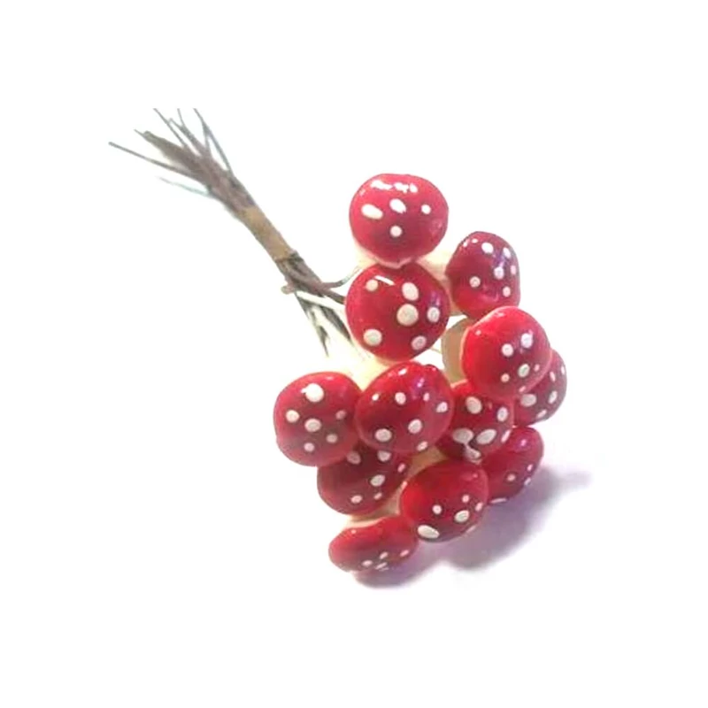 Mini gomba betűző köteg, piros