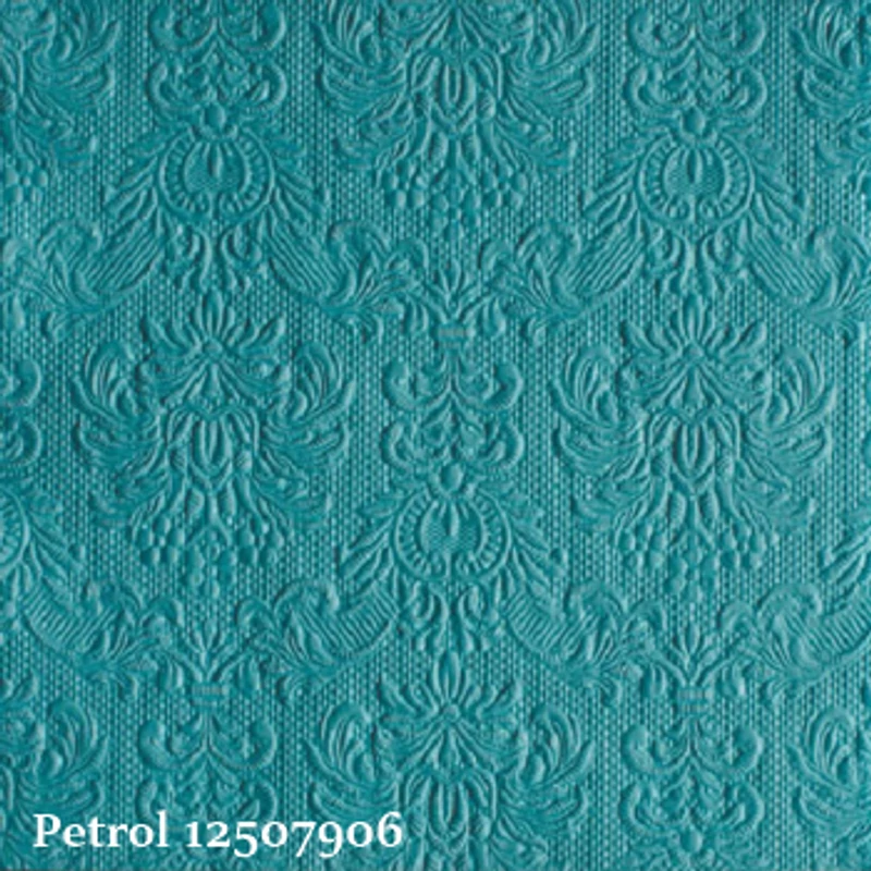 Elegance dombornyomott esküvői szalvéta - 25x25cm - 15db