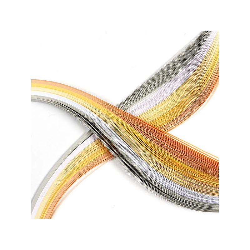 QUILLING papírszett - Esküvő - 80 G, 3 MM/6 MM, 300 DB
