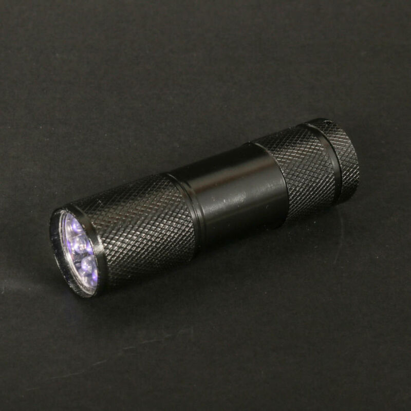 UV zseblámpa 9 LED-es 