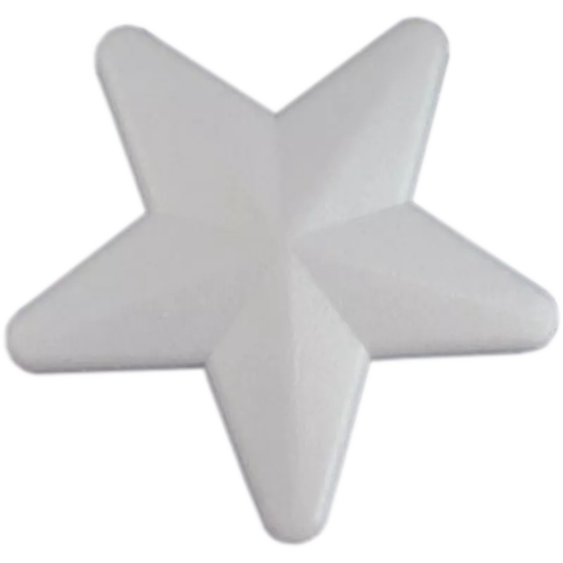 Polisztirol csillag, 10 cm