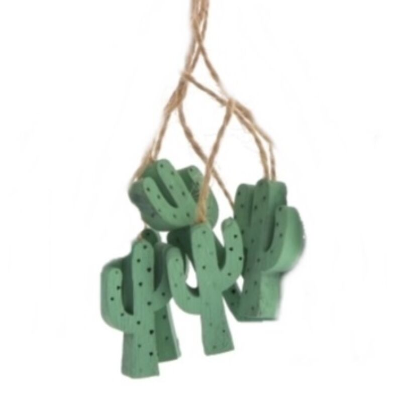 Nyári színes fafigura köteg - Kaktusz