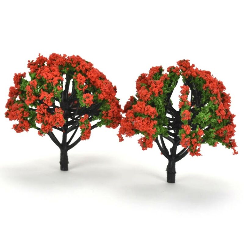 Virágzó fa 8 cm piros, 2db/csomag