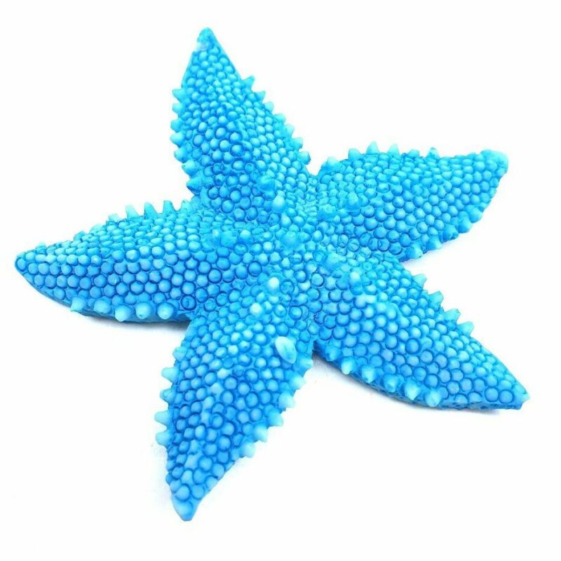 Tüskés tengeri csillag figura - kék