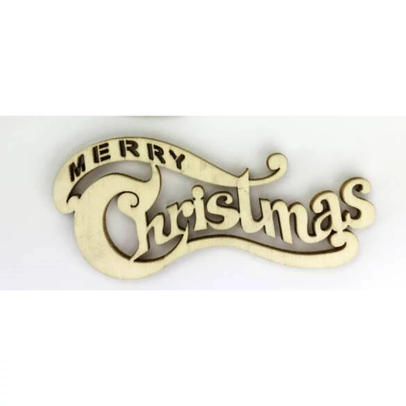"Merry Christmas" felirat 10cm 