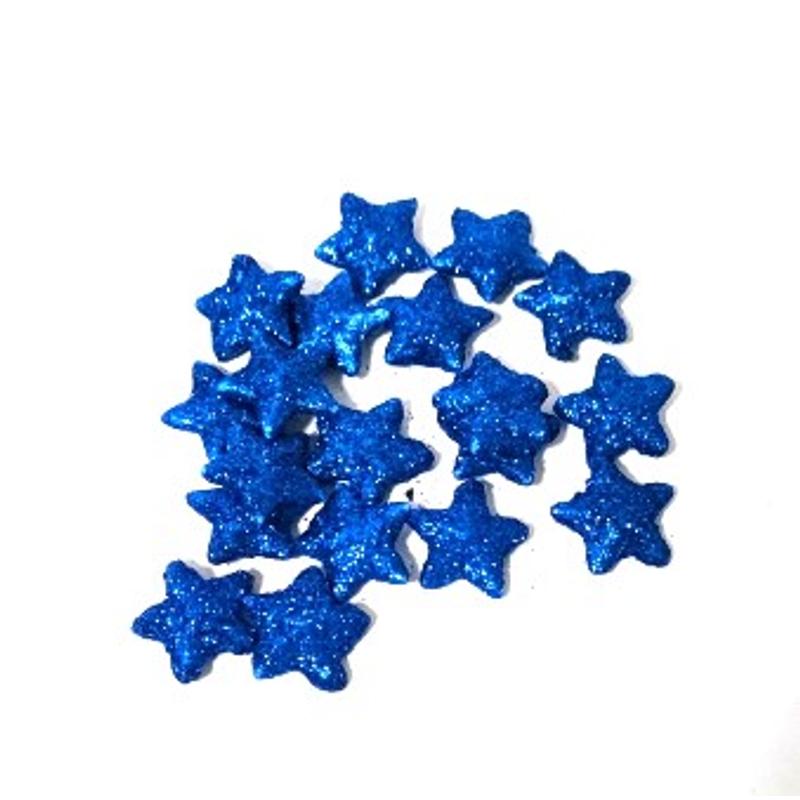 Glitteres csillag éjkék