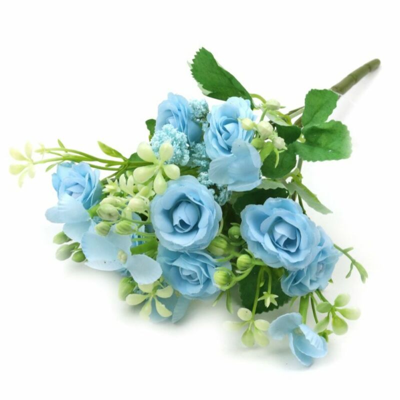 Vegyes virágcsokor - kék