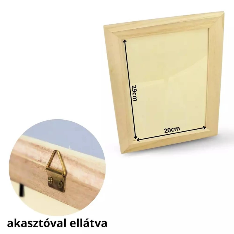 A4-es fa képkeret