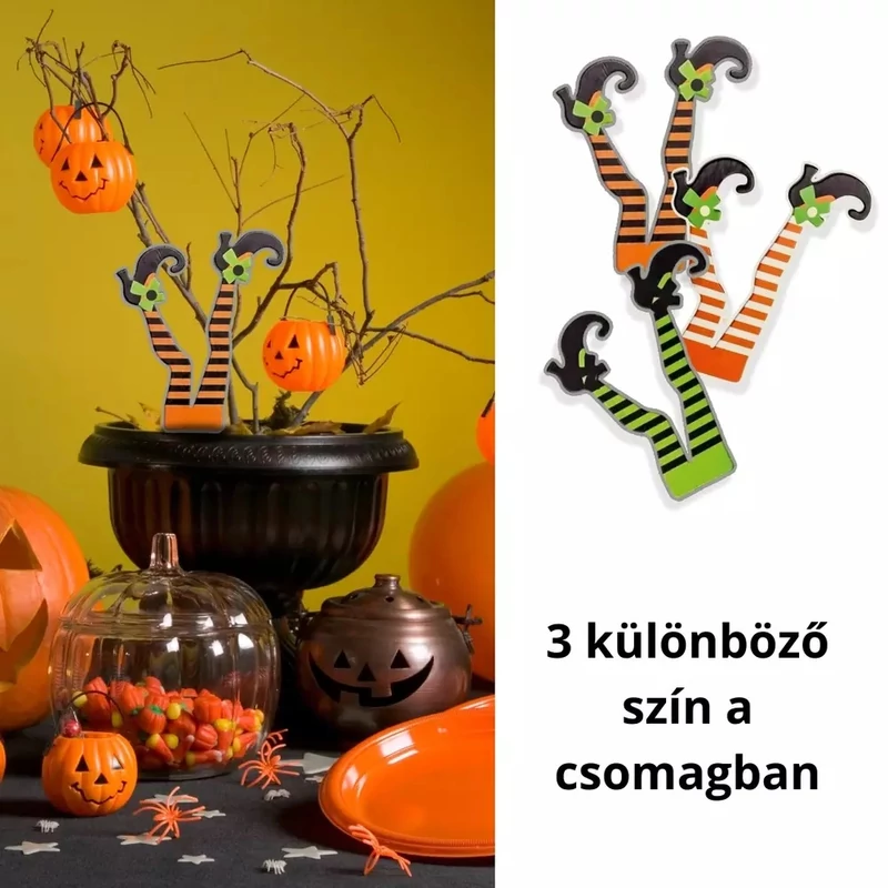 Boszilábak, csíkos zoknis, 3db/cs tábla