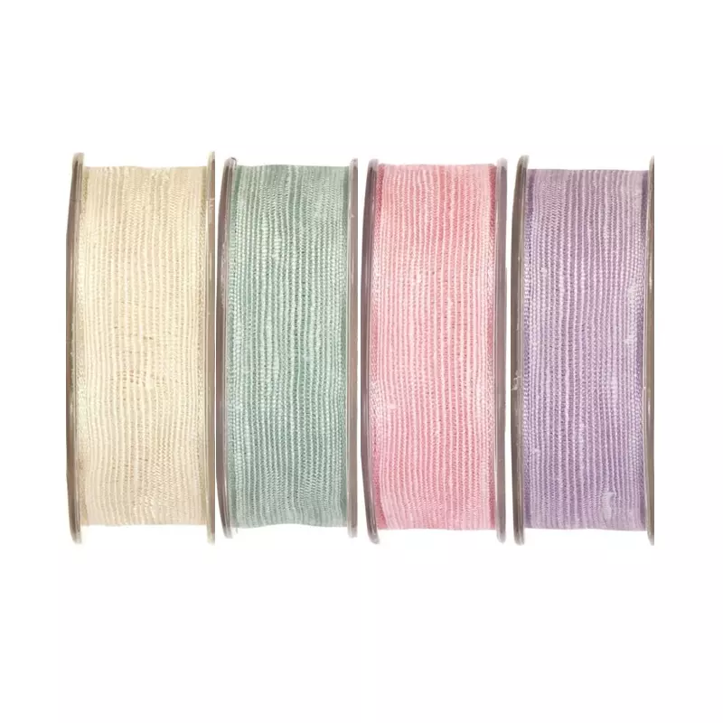 Finom szövésű textil szalag - választható pasztell színek - 1m