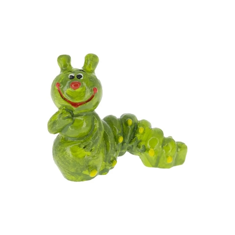 Mosolygós hernyó figura, poly