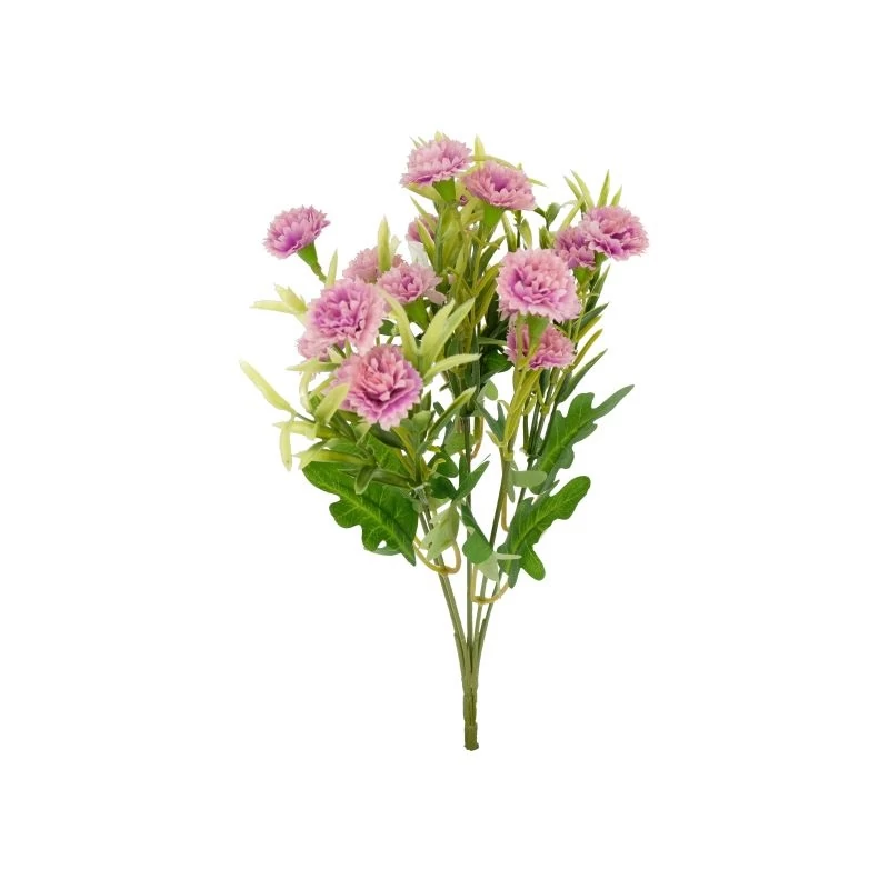 Miniszegfű csokor 34 cm - mályva