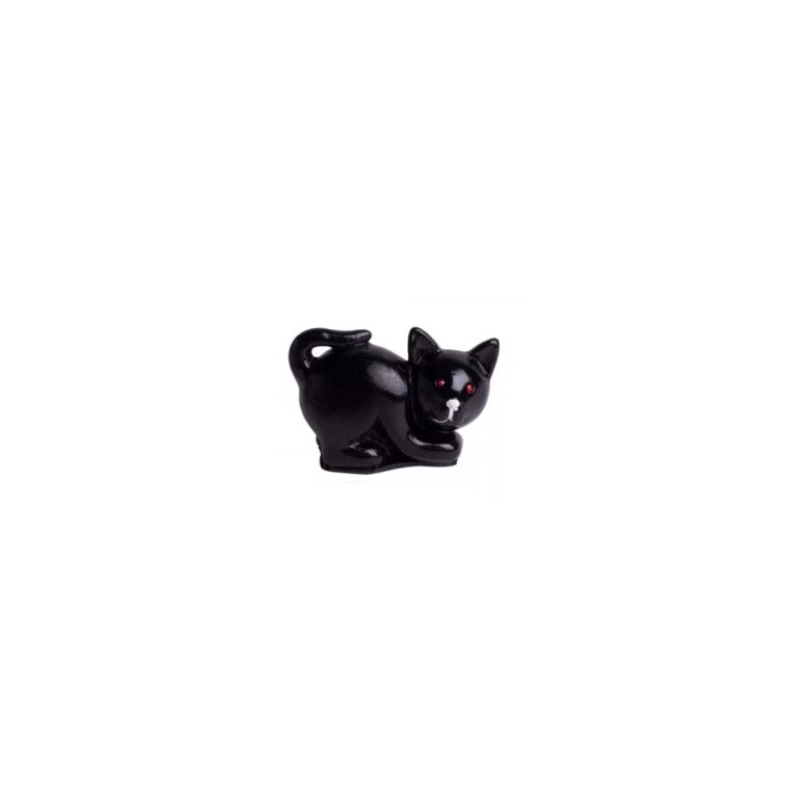 Fekete macska figura