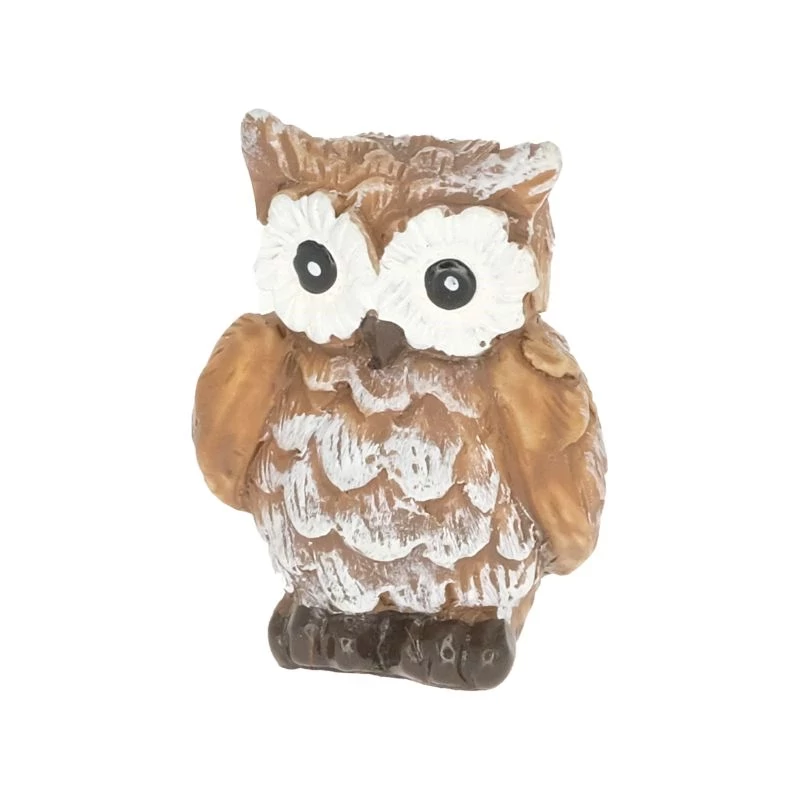 Mini bagolyka figura