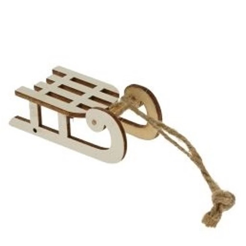 Szánkó nagy 7cm - natúr